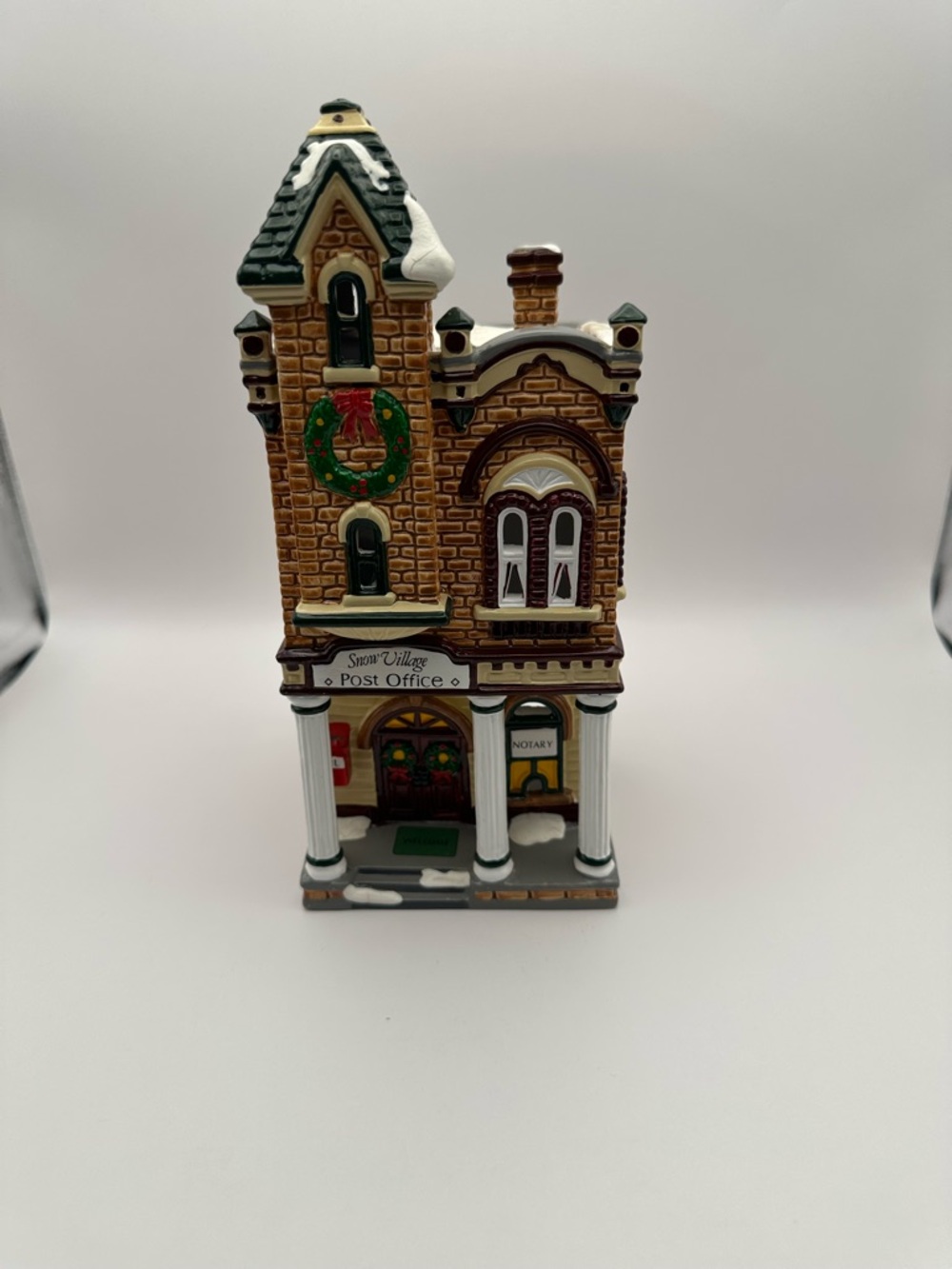 Department 56 Snow Village 1992 “Village Post Office”  Lighted